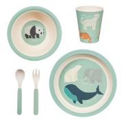 SB Set de masa din bambus Animals DNBSB_ZOE086