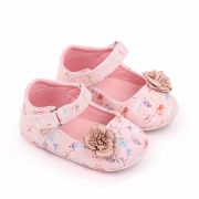 Pantofiori roz pentru fetite - Frunzulite colorate MDd2583-1-p01.0-3 luni