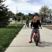 Balance bike qplay tech negru smb321qptech60