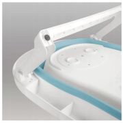 Cadita pliabila XL cu suport anatomic Kasia blue, include jucarie LVTK5903794147485