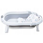 Cadita pliabila cu termometru si suport anatomic genua premium grey lvtk5904067518032