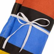 Paravan pentru plaja pliabil 10 m multicolor Springos LVTKPA007
