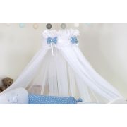 Amy - Baldachin Din Tul, Sky Bunny Blue, 600x160 Cm Pjb68684