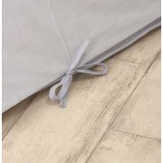 Cort De Joaca Stars Reversibil, Cu Saltea Impermeabila Inclusa, Indian Teepee Din Bumbac, Alb Gri Pjb63050