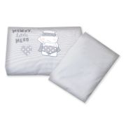 Amy - Lenjerie 3 Piese Cu Protectie Laterala Little Hero Din Bumbac, 120x60 Cm, Gri Pjb80519