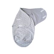 Sistem De Infasare Baby Swaddle Sky Bunny Bumbac Gri, Amy, 72x60 Cm Pjb68783
