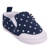 Espadrile bleumarine cu stelute pentru bebelusi OB-112-1.0-6 luni
