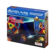 Joc de constructie magnetic - 45 piese