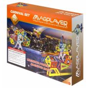 Joc de constructie magnetic - 46 piese