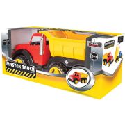 Camion basculant pilsan master truck red hubpl-06-621-re