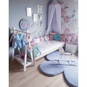 Saltea Fluture Pentru Joaca Din Spuma, Catifea Blue Pjbmata004
