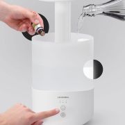 Umidificator aer si difuzor arome 2 in 1 cu ultrasunete Lanaform Dobra SUPLA120124