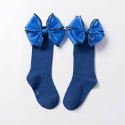 Sosete trei sferturi cu fundita din organza MDSKK112-C12