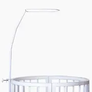 Baldachin Din Tul, Sweet Dreams Alb, 600x160 Cm, Suport Prindere Inclus Pjb66112+s