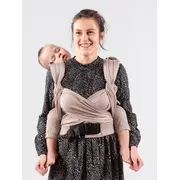 Marsupiu isara quick half buckle caffe latte