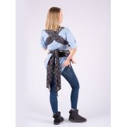 Marsupiu isara quick half buckle diamonda black