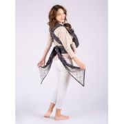 Marsupiu isara quick half buckle diamonda black
