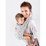 Marsupiu isara quick half buckle diamonda gray