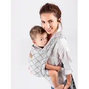 Marsupiu isara quick half buckle diamonda gray