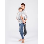 Marsupiu isara quick half buckle diamonda gray