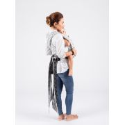 Marsupiu isara quick half buckle diamonda gray