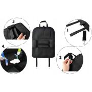 Organizator pentru scaun auto din fetru Iso Trade MY3431 BBJMY3431_Negru