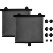 Set 2 parasolare auto retractabile 40x50 cm Iso Trade MY3430 BBJMY3430_Negru