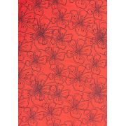Wrap tesut isara bloom in rouge