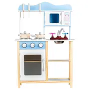 Bucatarie copii ecotoys tk040 - albastra edeeditk040blue