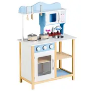 Bucatarie copii ecotoys tk040 - albastra edeeditk040blue