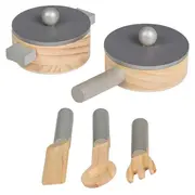 Bucatarie copii ecotoys tk040 - albastra edeeditk040blue