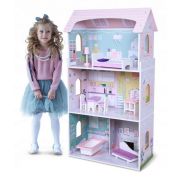 Casuta de basm din lemn ecotoys 4121 edeedi4121