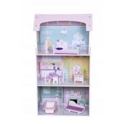 Casuta de basm din lemn ecotoys 4121 edeedi4121