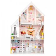Casuta de papusi din lemn xxl ecotoys 4127 edeedi4127