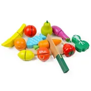 Fructe si legume din lemn ecotoys hm015202 edeedihm015202