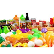 Set alimente fructe si legume ecotoys 120 buc edeedihc356108