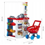 Set de joaca stand supermarket ecotoys hc206441  edeedihc206441