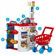 Set de joaca stand supermarket ecotoys hc206441  edeedihc206441