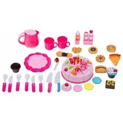 Set tort aniversar cu accesorii ecotoys edehc324745
