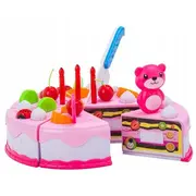 Set tort aniversar cu accesorii ecotoys edehc324745