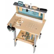 Banc de lucru cu unelte din lemn cu 32 de elemente ecotoys 1172 edeedi1172