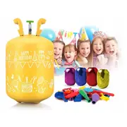 Cilindru cu heliu 0.20 m3 cu 30 de baloane si 40m panglica ricokids 799000  edeedi799000