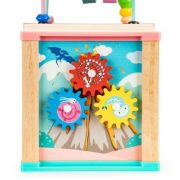 Cub educational din lemn ecotoys dino hm015471 edeedihm015471
