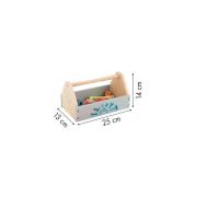 Cutie cu unelte din lemn ecotoys tl80013 edeeditl80013