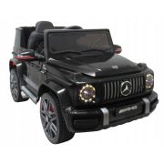 Masinuta electrica cu telecomanda, roti eva, scaun piele mercedes g63 - negru edeedibbh-0002negru