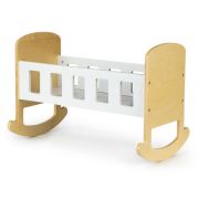 Patut balansoar din lemn pentru papusi ecotoys esc-w-0195 edeediesc-w-0195