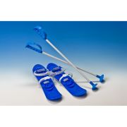 Schiuri copii marmat big foot - albastru edeedi6586blue