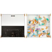 Set de masa cu doua scaune pentru copii ecotoys oti43 edeedioti43