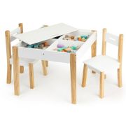 Set de masa cu doua scaune pentru copii ecotoys oti43 edeedioti43