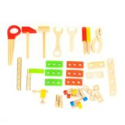 Trusa cu unelte xxl  din lemn ecotoys mb028 edeedimb028